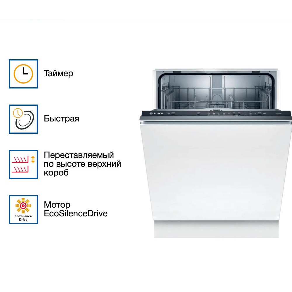 Встраиваемая посудомоечная машина Bosch SMV25BX03R