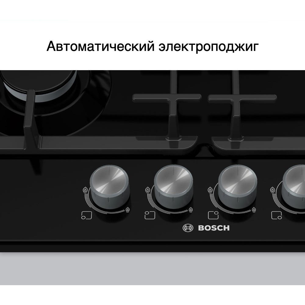 Газовая варочная панель Bosch PGP6B6O93R