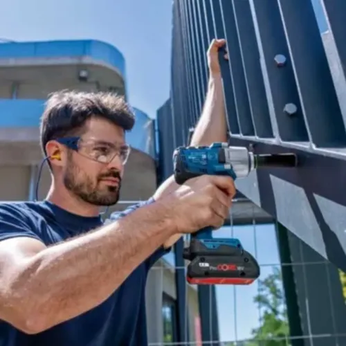 Bosch Professional GDS 18V-450 PC (без АКБ и ЗУ) гайковерт аккумуляторный, 06019K4100