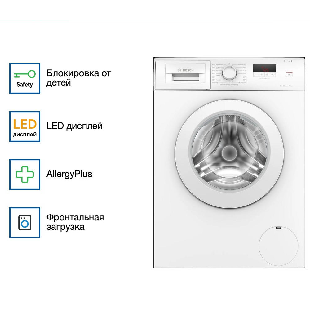 Стиральная машина Bosch WAJ240L2SN