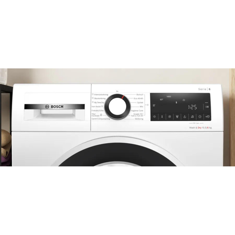 Стирально-сушильная машина Bosch WNG2540LSN