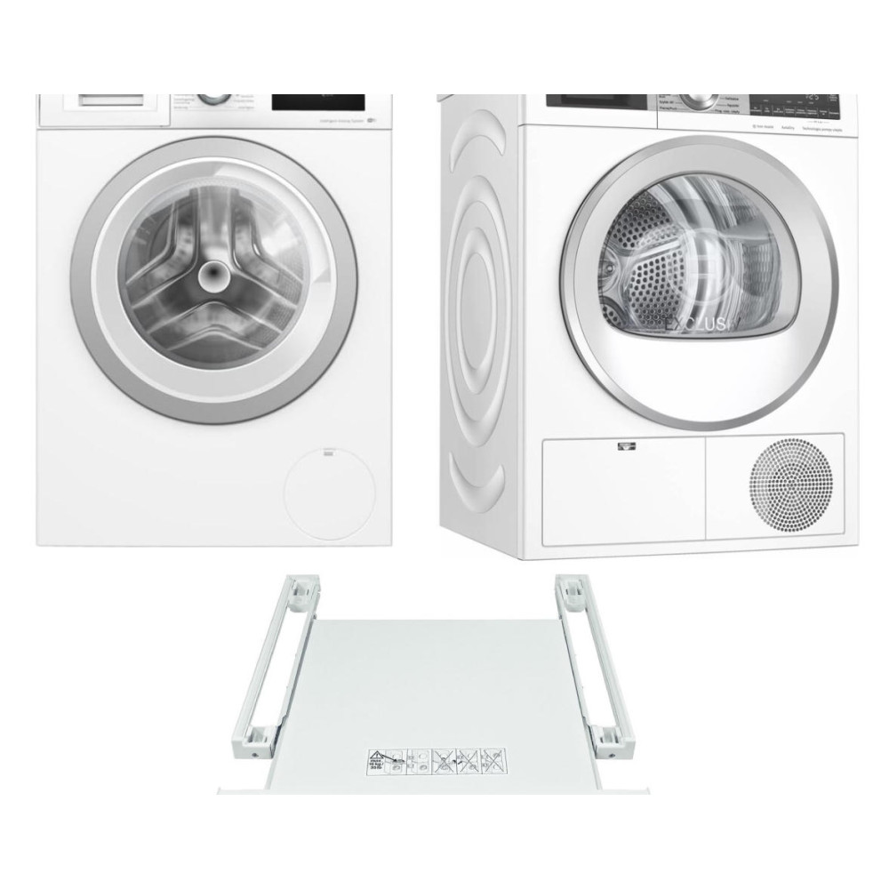 Комплект Bosch Serie 6 (WAU28PA0SN, WQG241AEPL, WTZ 11400)