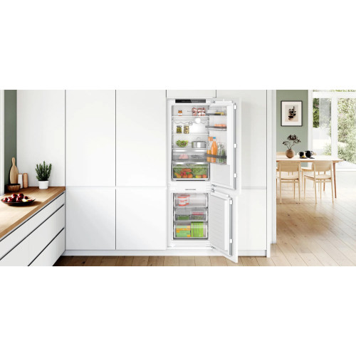 Встраиваемый двухкамерный холодильник Bosch KIN86ADD0