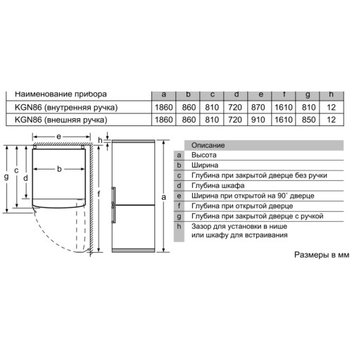 Двухкамерный холодильник Bosch KGN86AI30R