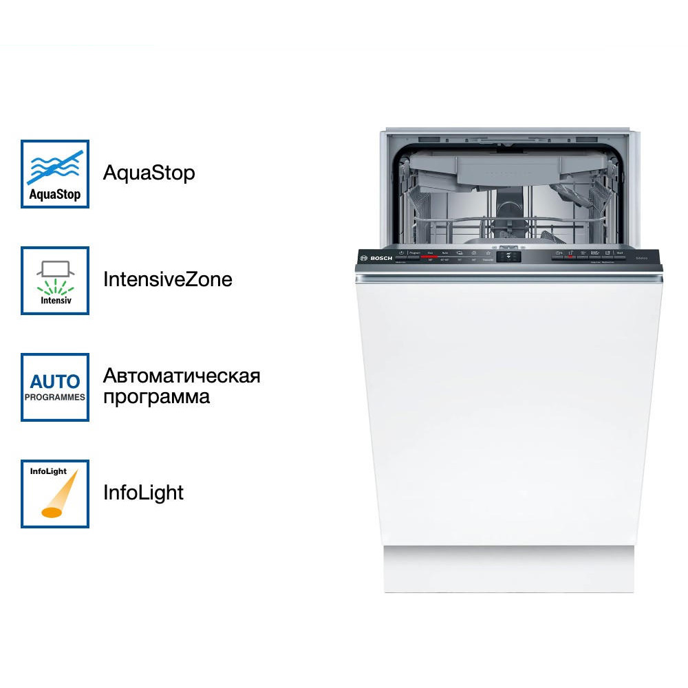 Встраиваемая посудомоечная машина Bosch SPV2HMX42E