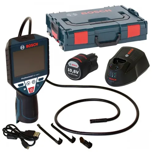 Bosch GIC 120 C Professional видеоэндоскоп (1 x 2 Ач, ЗУ), 0601241201