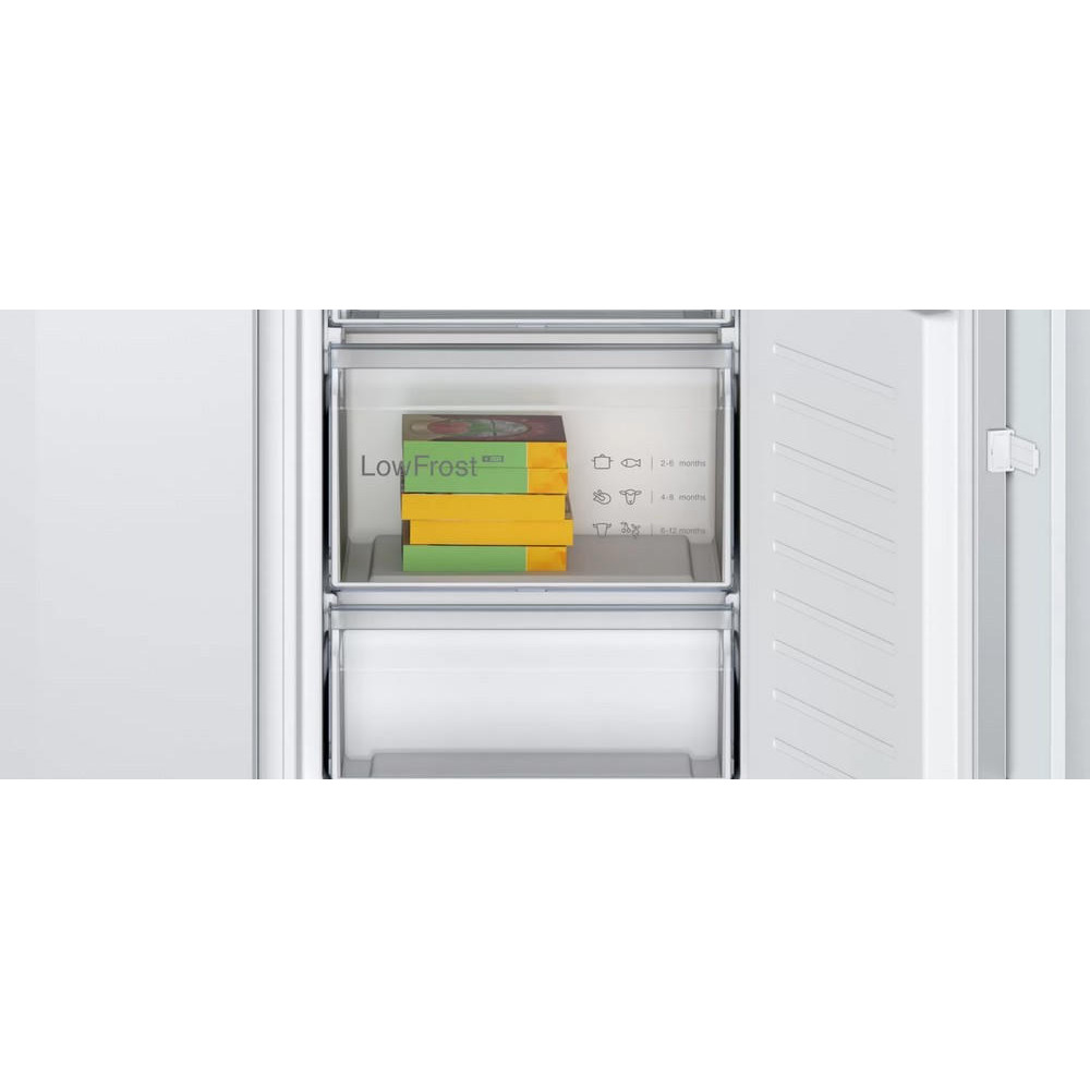 Встраиваемый двухкамерный холодильник Bosch KIV 865 SF0