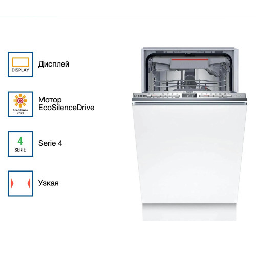 Встраиваемая посудомоечная машина Bosch SPV4HMX49E