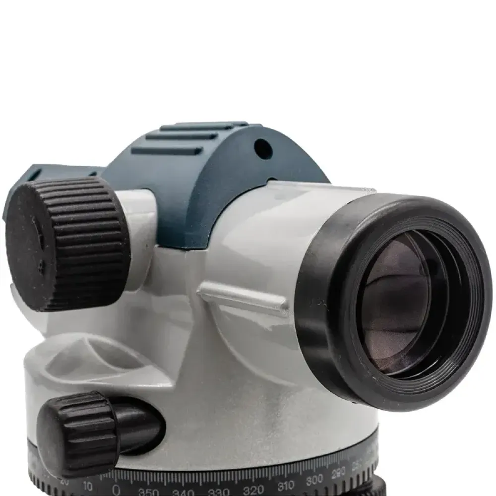 Bosch GOL 20 D Professional оптический нивелир + бленда, кейс, ключ, отвес и регулировочный штифт 0601068400