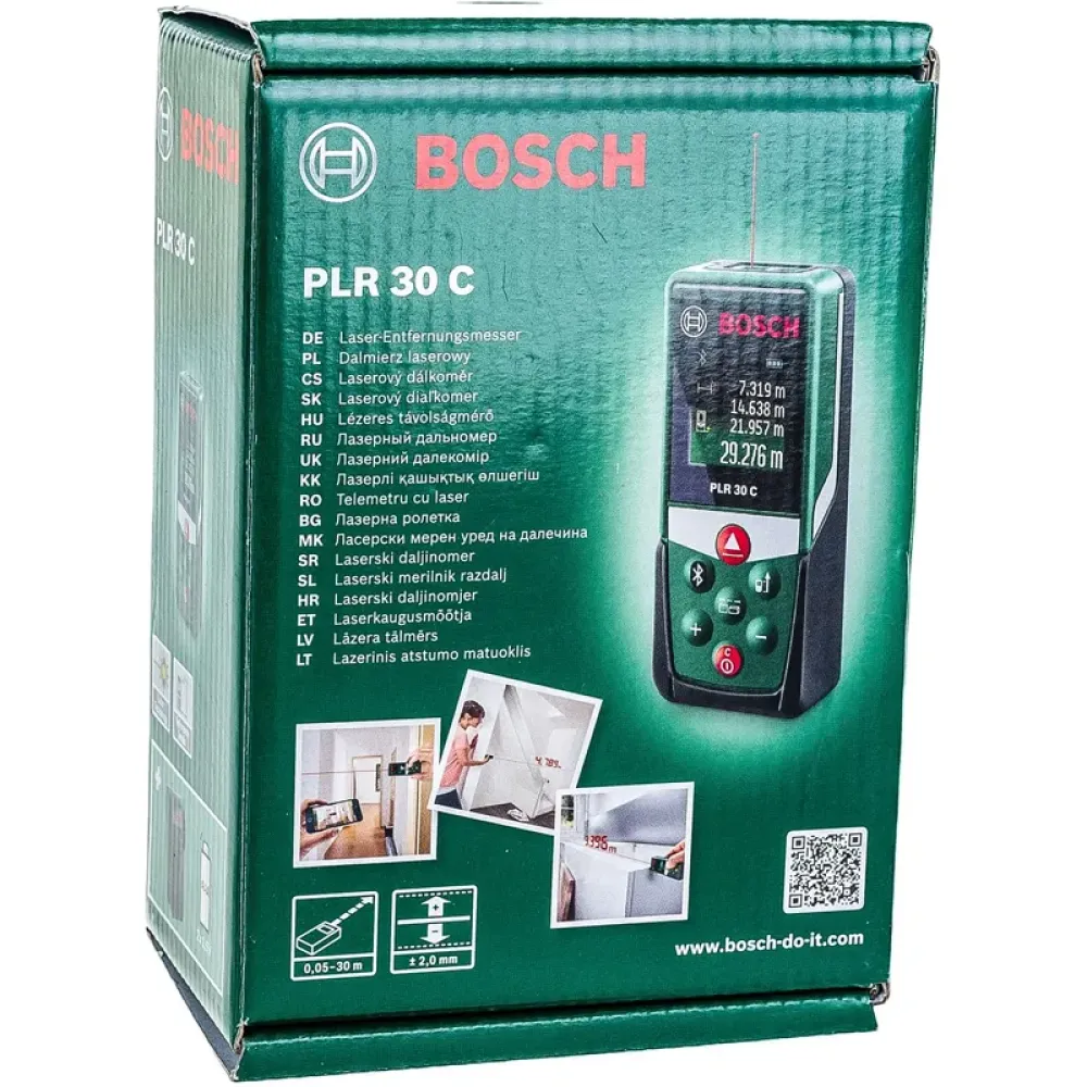 Bosch PLR 30 C лазерный дальномер, 0603672120