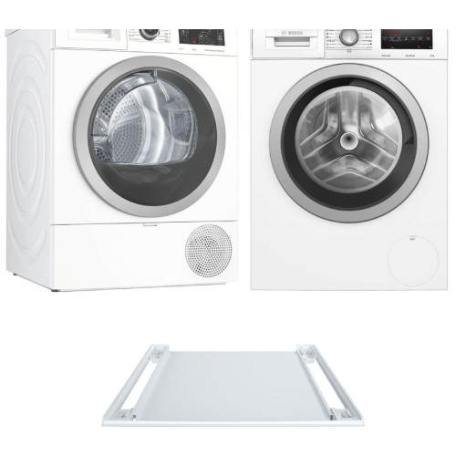 Комплект Bosch Serie 6 (WAT28S48ME, WTW876LBY, WTZ27400)